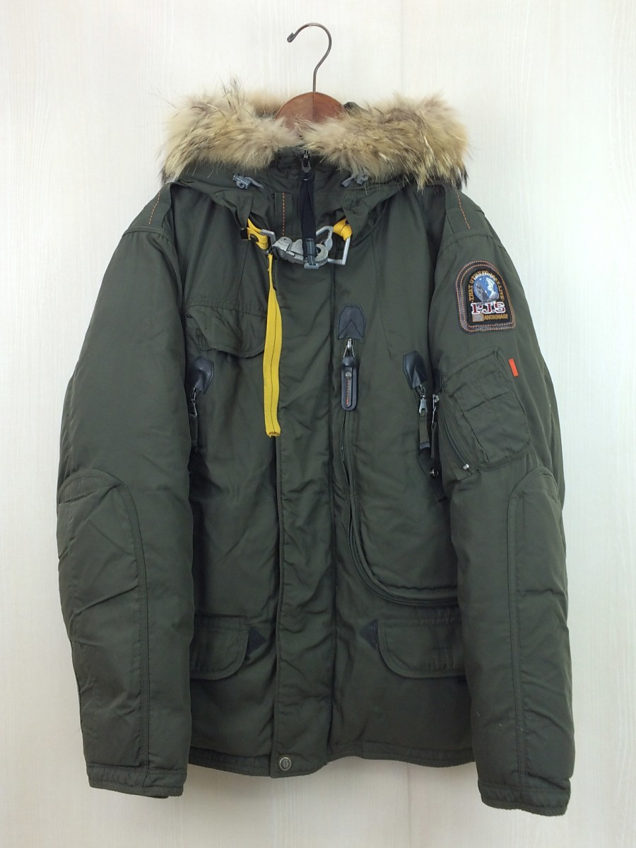 PARAJUMPERSフライトジャケット PARAJUMPERS◇フライトジャケット/M/ポリエステル/KHK/無地 Jacket