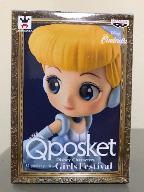 新品！　Qposket　ディズニー　　アリエル　白雪姫　ベル　アナ　エルサなど　おまけでシンデレラQposket付きで９体セット　　未開封！