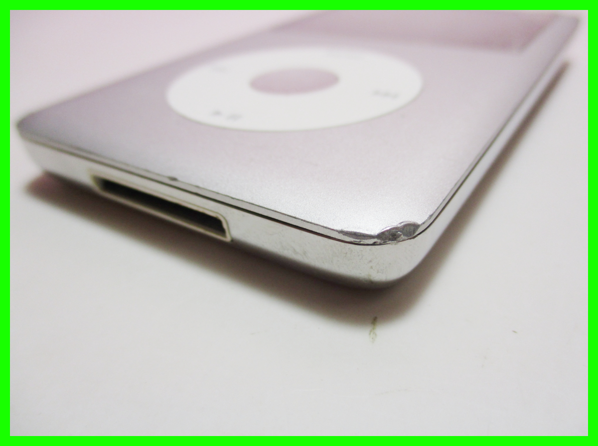 アップル♪ iPod classic 160GB 本体シルバー 中古品 Y-115