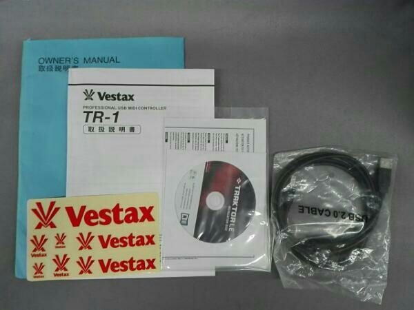 Vestax ベスタクス PCDJコントローラー TR-1 Vestax DJコントローラー