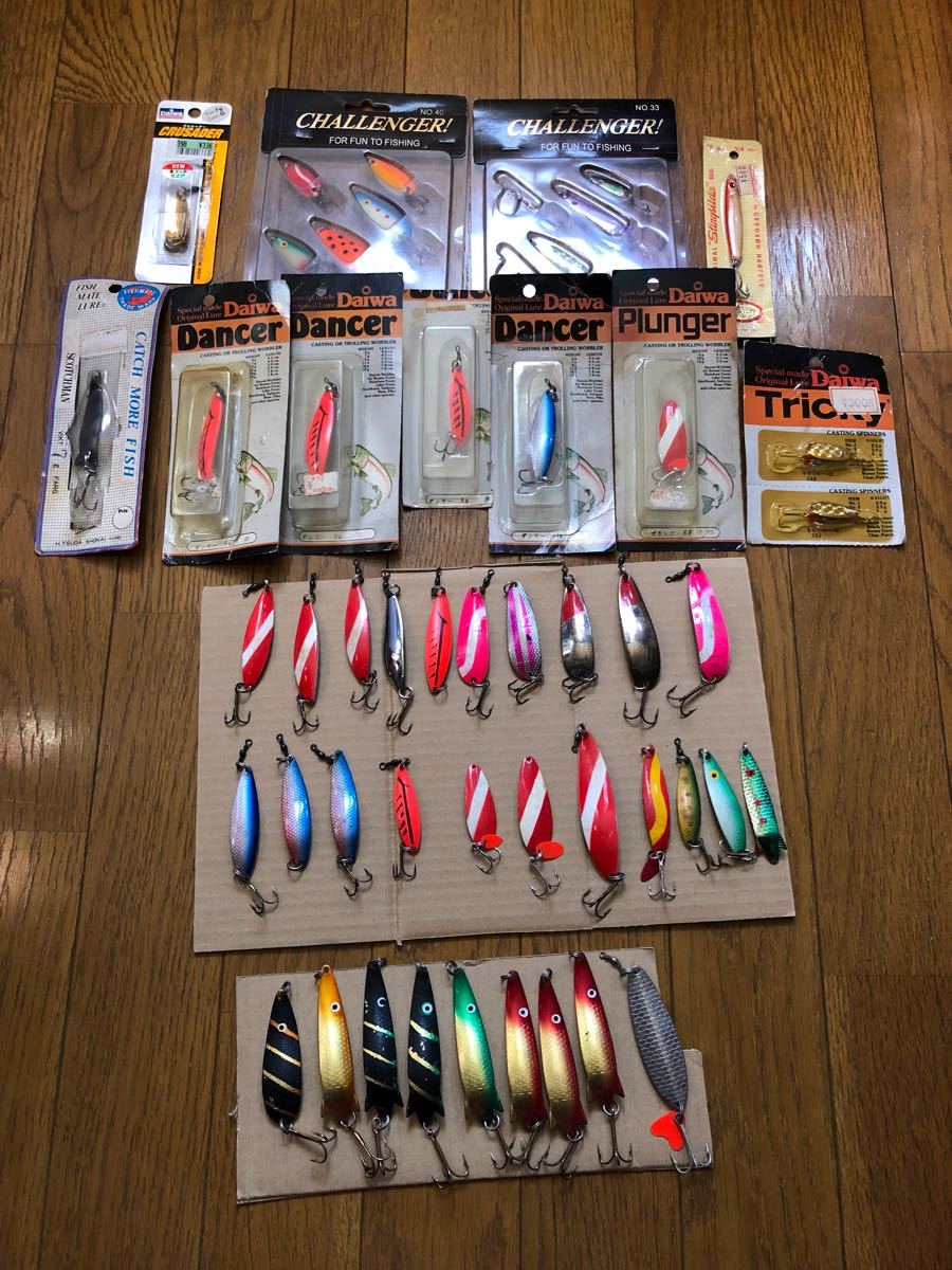【お得，最新作】 ダイワ Daiwa オールド old スプーン ダンサー トリッキー プランガー クルセイダー(スプーン)｜売買されたオークション情報、yahooの商品情報をアーカイブ公開 - オークファン 淡水
