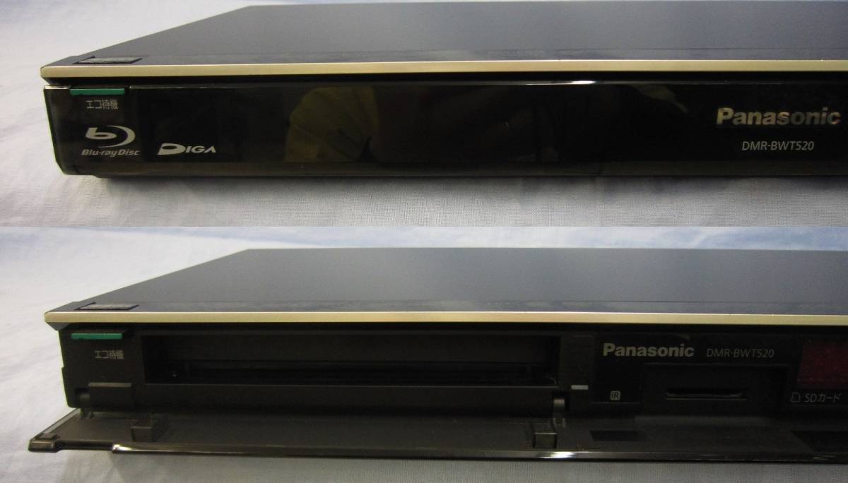 □ジャンク品☆パナソニック DMR-BWT520 ブルーレイレコーダー☆BD/DVD