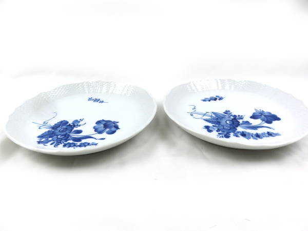 ●1円 ロイヤル コペンハーゲン ブルーフラワー プレート皿 計2点セット EI090_2