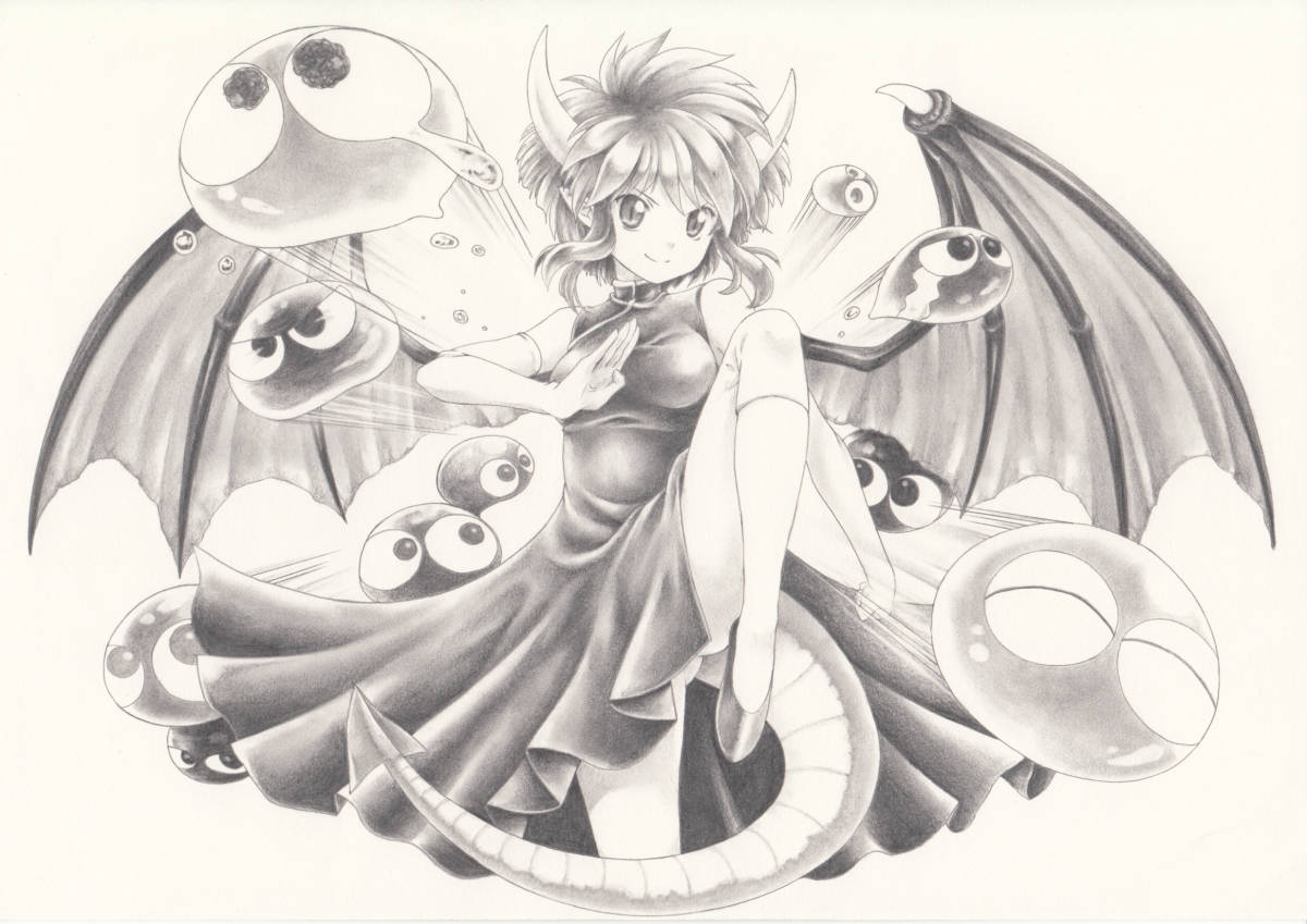 手描きイラスト ぷよぷよ ドラコケンタウロス 手描きイラスト 売買されたオークション情報 Yahooの商品情報をアーカイブ公開 オークファン Aucfan Com