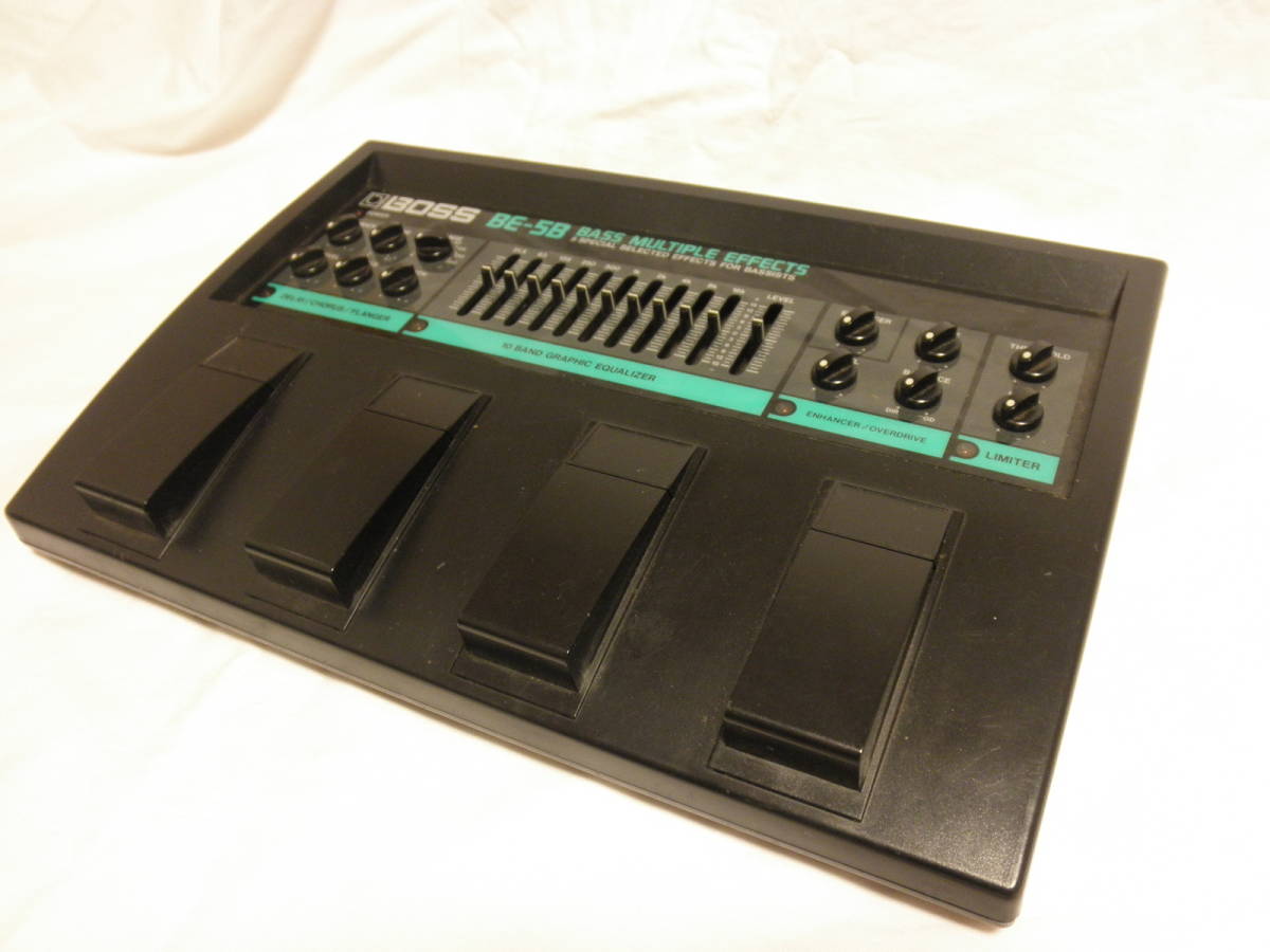  BOSS ベース マルチエフェクター BE-5B(マルチエフェクター)｜売買されたオークション情報、yahooの商品情報をアーカイブ公開 - オークファン マルチエフェクター
