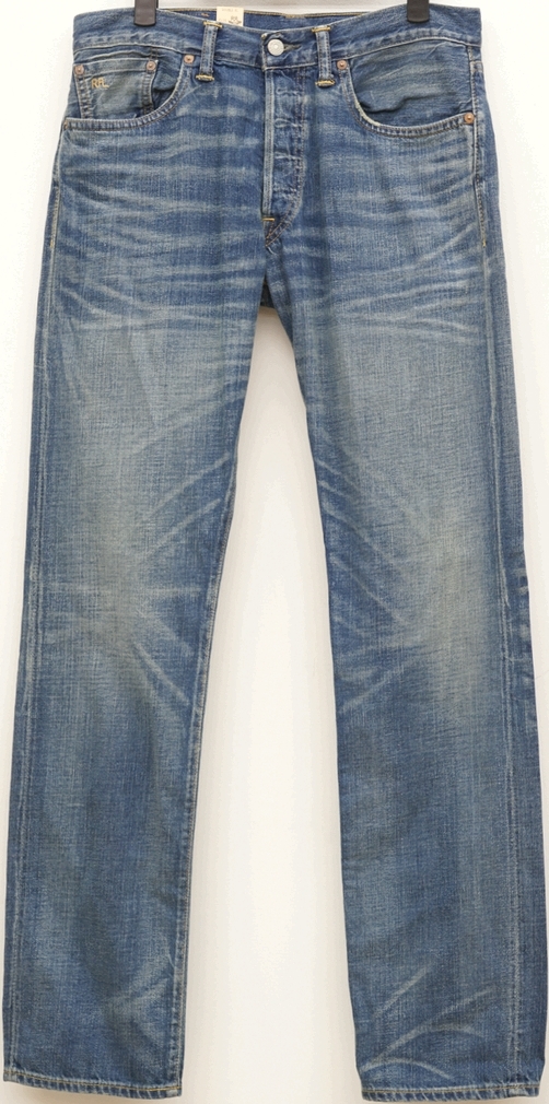 RRL 日本製デニム地仕様 Irvine ローストレート セルビッジ ジーンズ 30x30 Low Straight Selvedge Jean