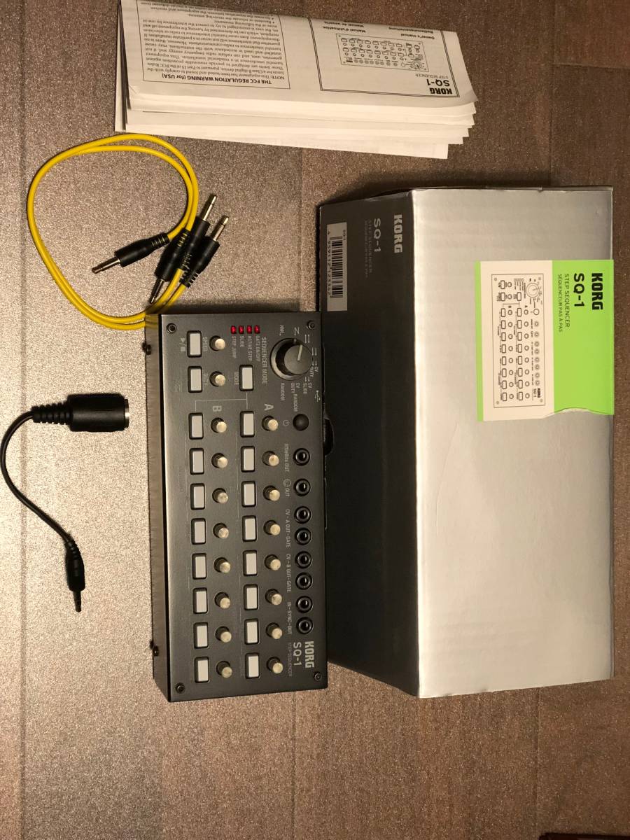人気，新作 KORG SQ-1 ステップシーケンサー 中古品