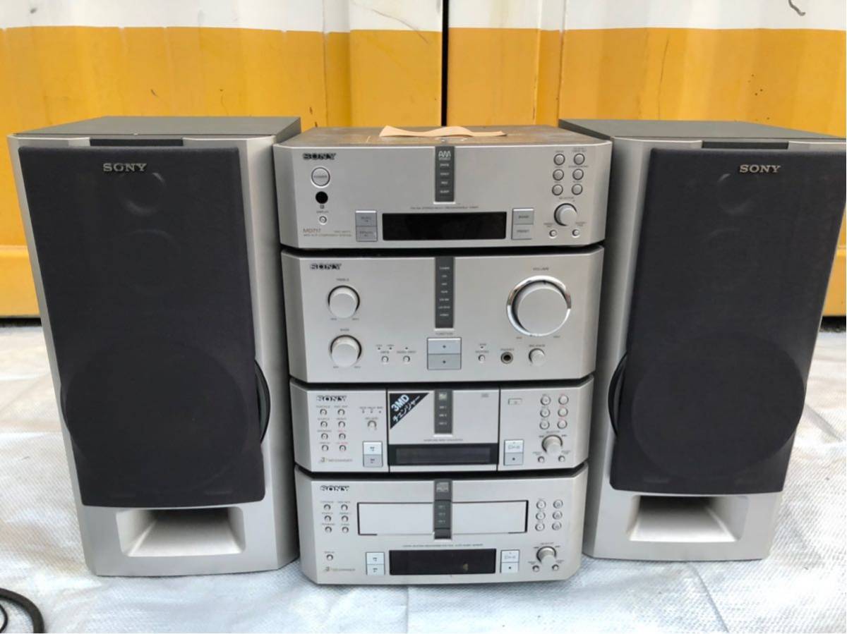 MDS-MS717 SONY ST-MS717 TA-MS717 システムコンポ ソニー オーディオ
