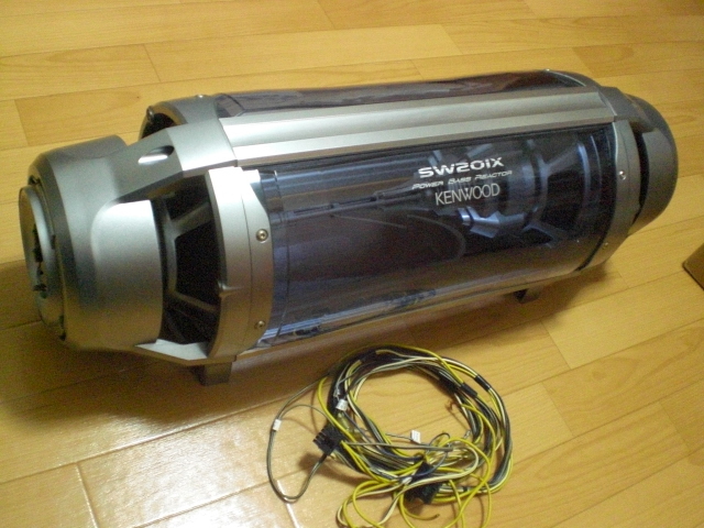 KENWOOD サブウーファー SW-201X KENWOOD SW201X のパーツレビュー