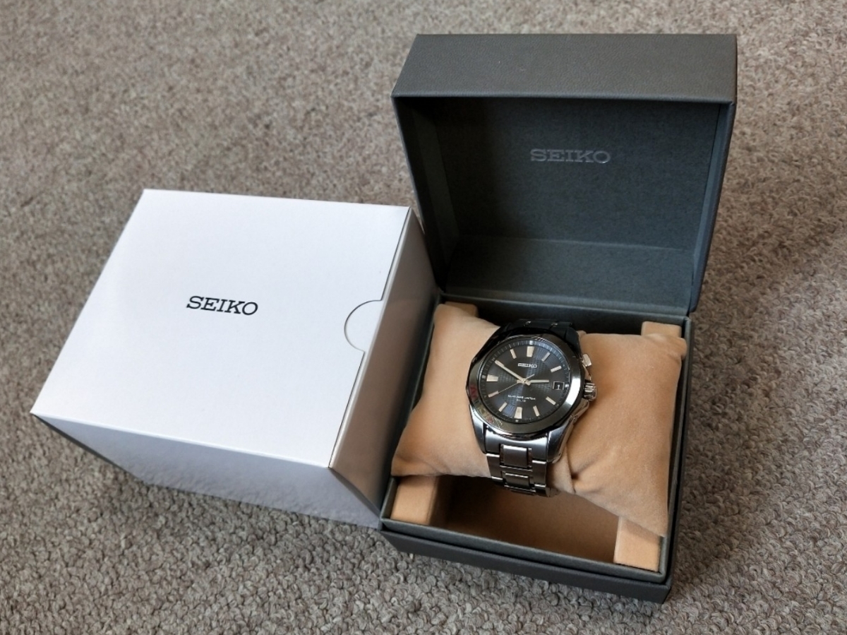 セイコー/SEIKO ブライツ/BRIGHTZ 7B42-0AG0 腕時計 電波ソーラー 