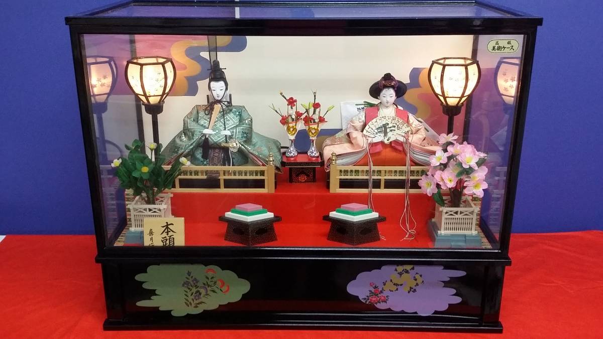 侍】大正昭和初期 蒔絵雛道具 掛盤揃 高付 菱臺 入れ子小箱 など 大正