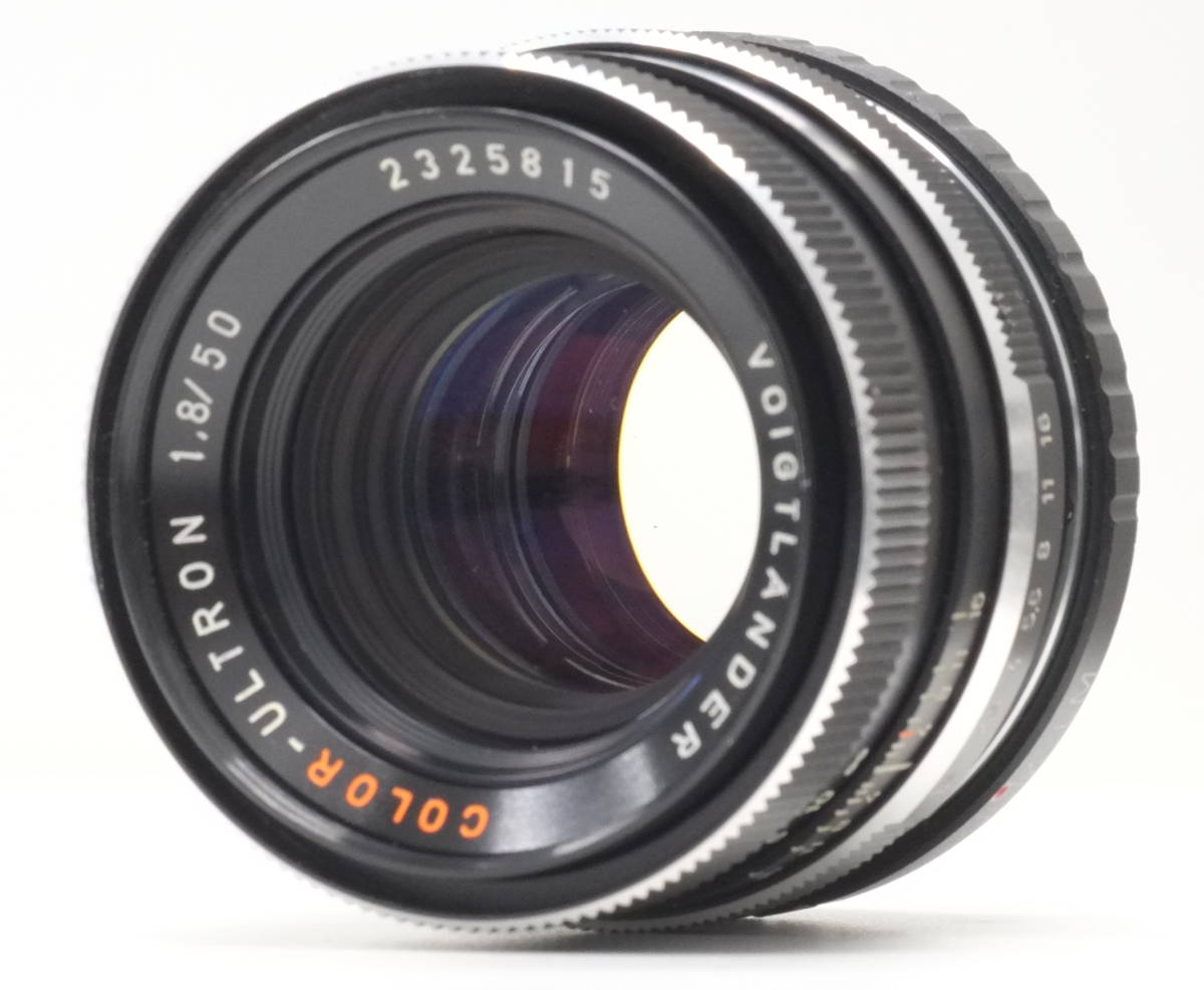 Voigtlander Color-Ultron 50mm F1.8 (QBM / ライカM化 ) Lens