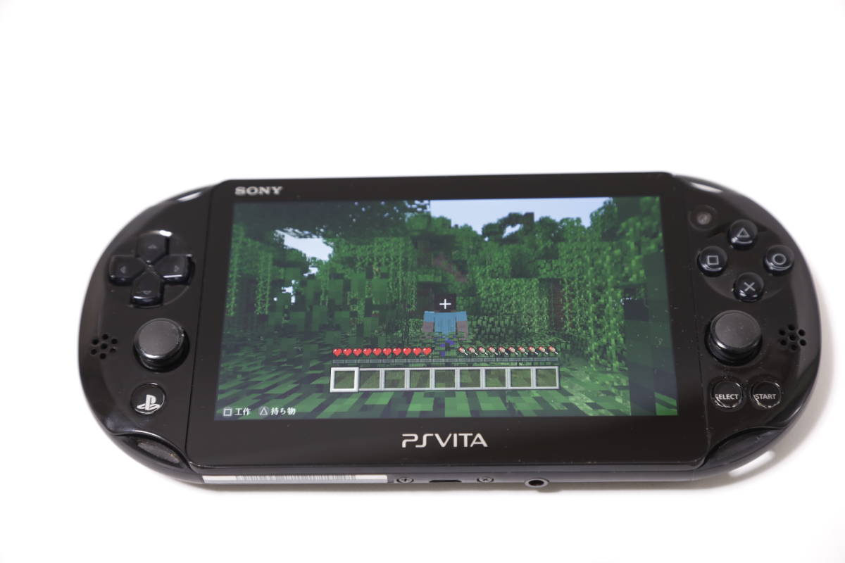 PlayStation Vita Wi-Fiモデル ブラック (PCH-2000ZA11) 美品 中古