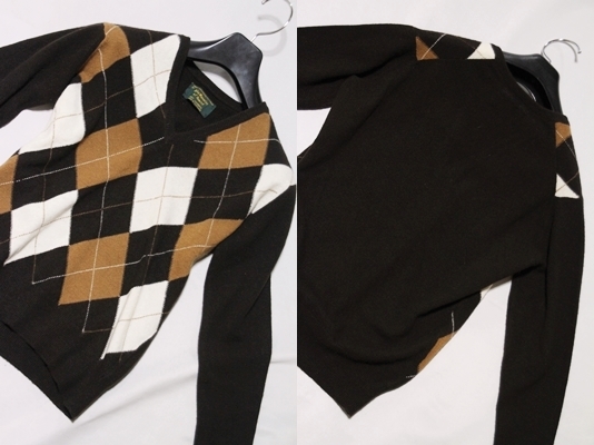 レディース スコットランド製 John Waerley Of Hawick カシミヤ100％ 長袖ニット セーター 