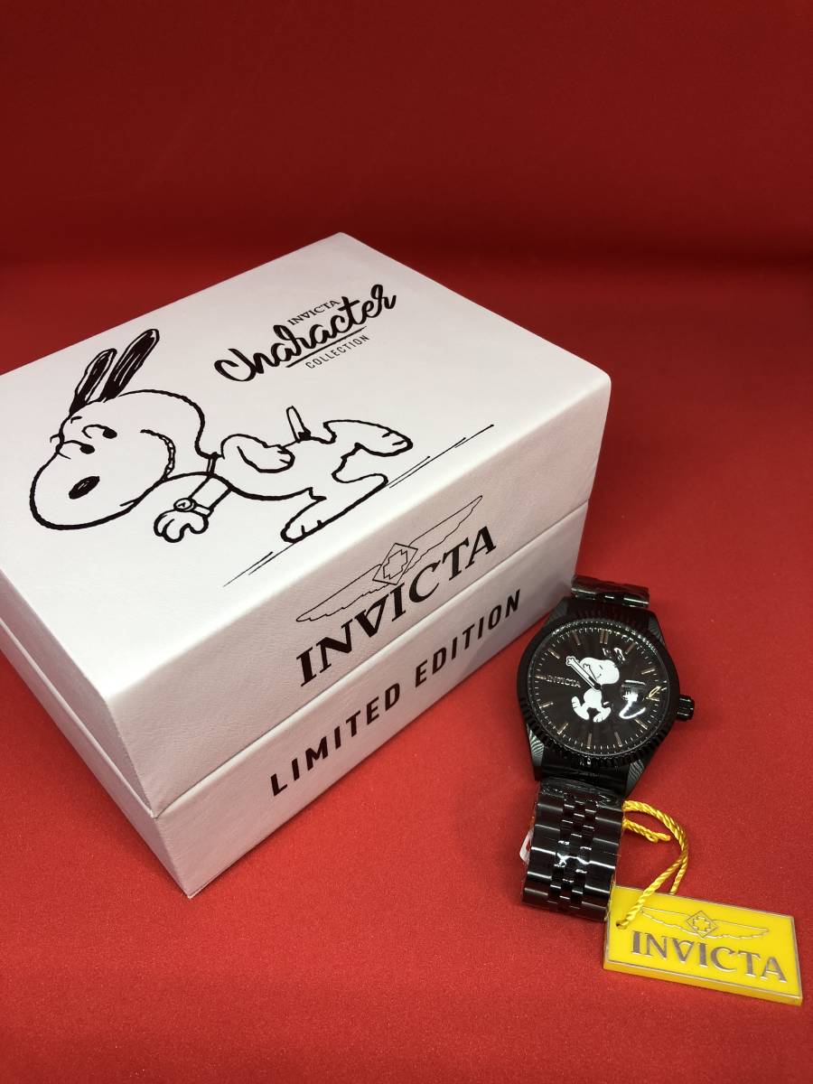 ☆新品　海外限定品☆【Invicta 24802 SNOOPY】インビクタ　スヌーピー　公式コラボ　腕時計