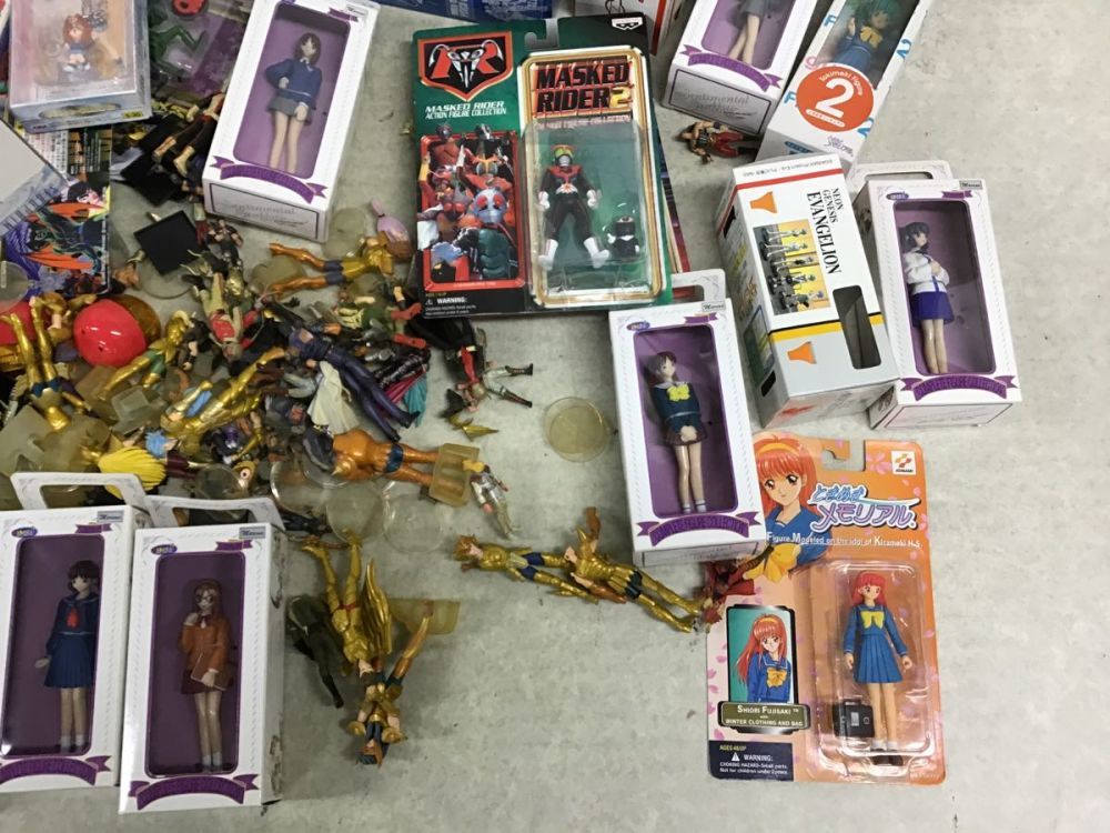 同梱不可 ジャンク ときめきメモリアル、聖闘士星矢、仮面ライダー、ルパン三世 他 フィギュア 等_4