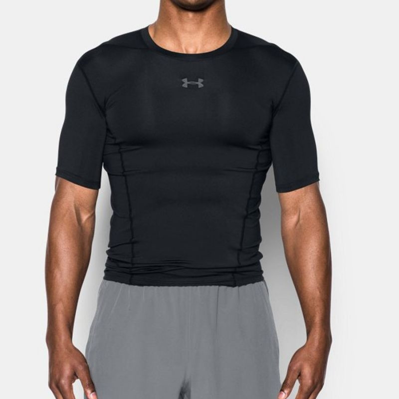 【新品，大得価】 アンダーアーマー 半袖 Tシャツ コンプレッション ヒートギア クールスイッチ 1289557 黒 LG 37(シャツ)｜売買されたオークション情報、yahooの商品情報をアーカイブ公開 - オークファン シャツ