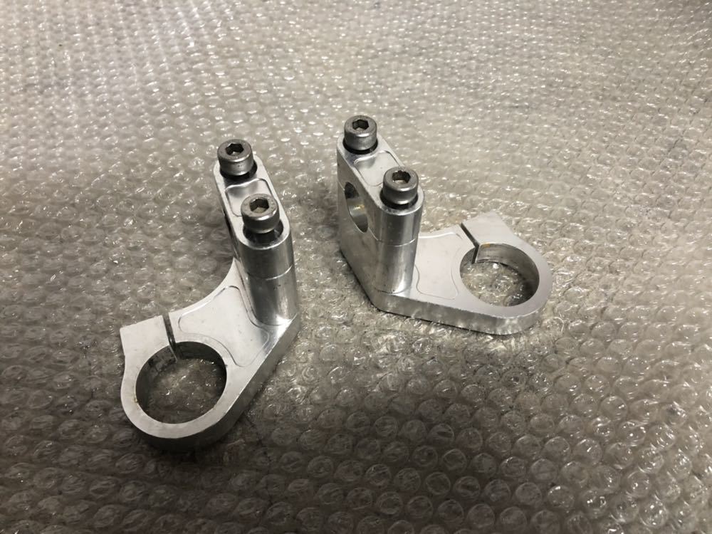 35パイ CNC ハンドルクランプ バーハンキット ◇新品 35mm フロント 