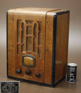 オーディオ機器 クラウン 480 ラジオ