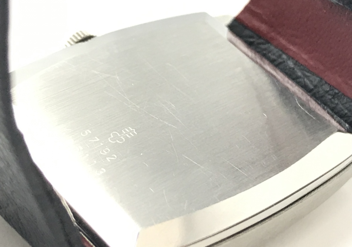 CORUM コルム アンティーク ウォッチ 腕時計 手巻き スイス スクエア 革ベルト ケース付 稼働品
