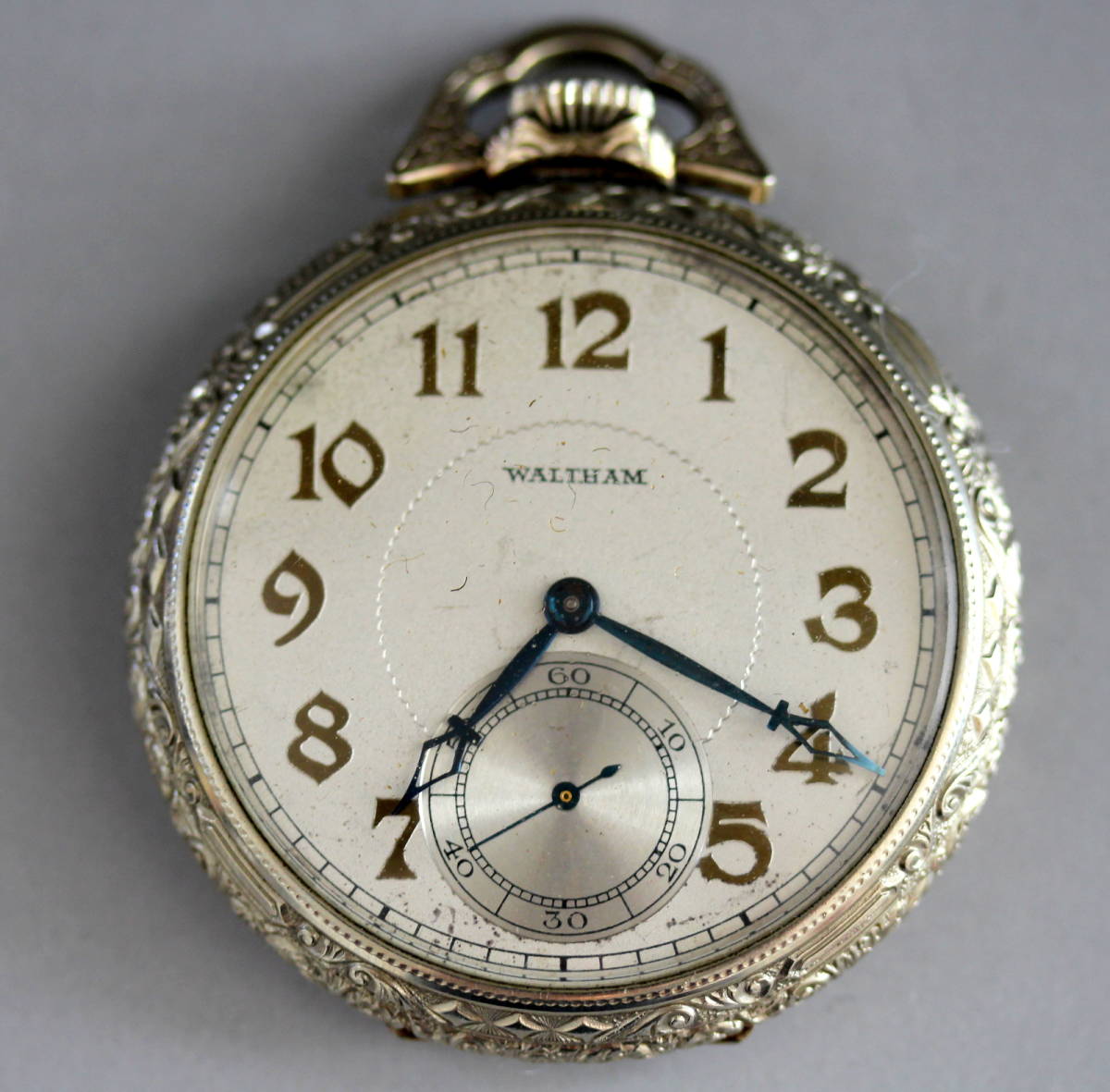 希少 1930年 ウォルサム Waltham 懐中時計 手巻き アンティーク 希少 1930年 ウォルサム Waltham 懐中時計 手巻き アンティーク