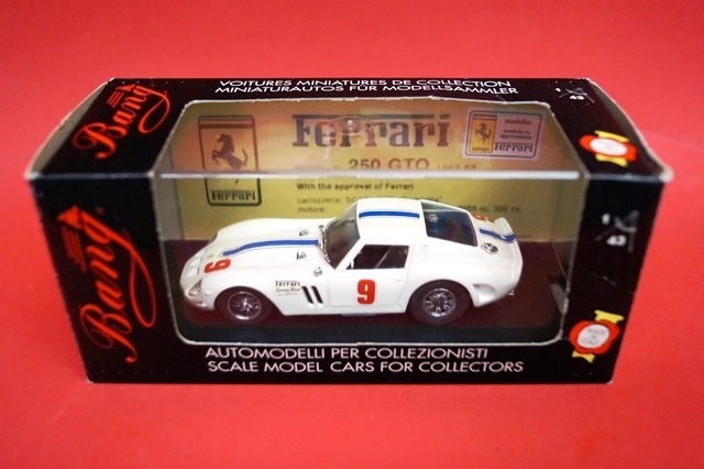 バン Bang 1/43 433 フェラーリ 250 GTO ラグナ・セカ 1962-63 #9 Bang