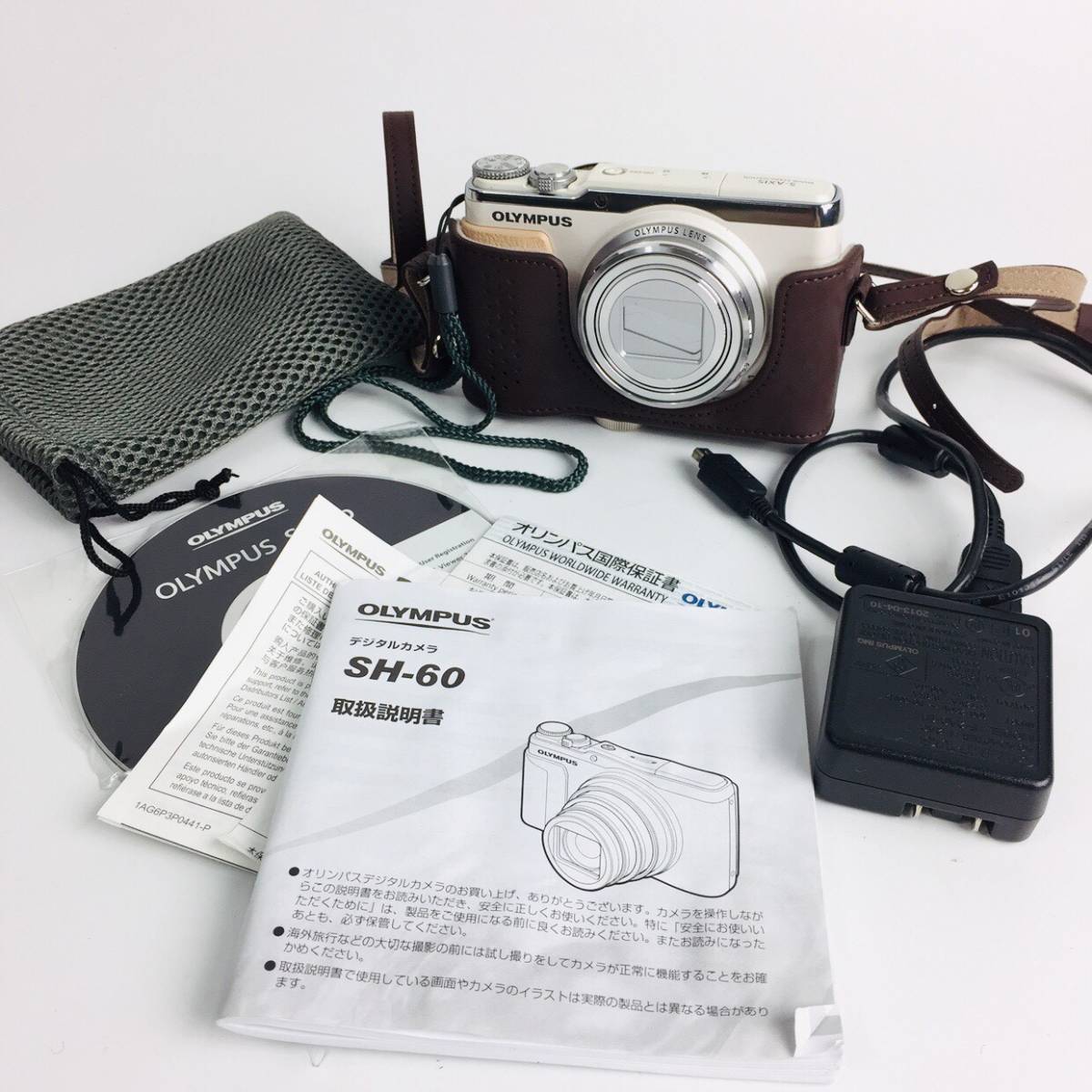SH-60 Olympus Stylus International Version com & Silver 