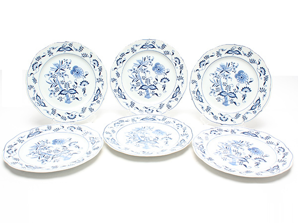 ブルーダニューブ26cm 6枚 BlueDanube 美濃焼 Blue Danube ブルーダニューブ プレート (M) 26cm 6枚セット 【公式通販】