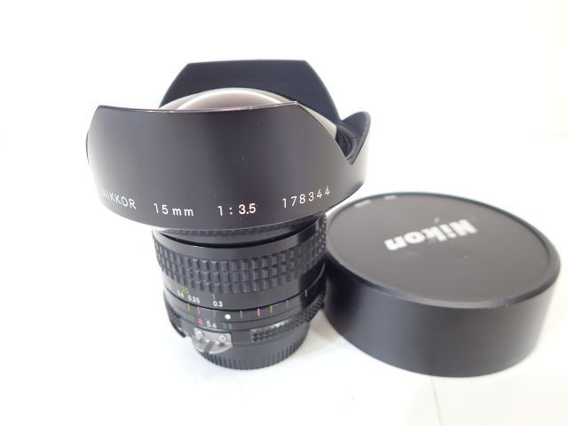 15mm F3.5 Nikkor Nikon ニコン Ai-S AI Rare lens sold with original
