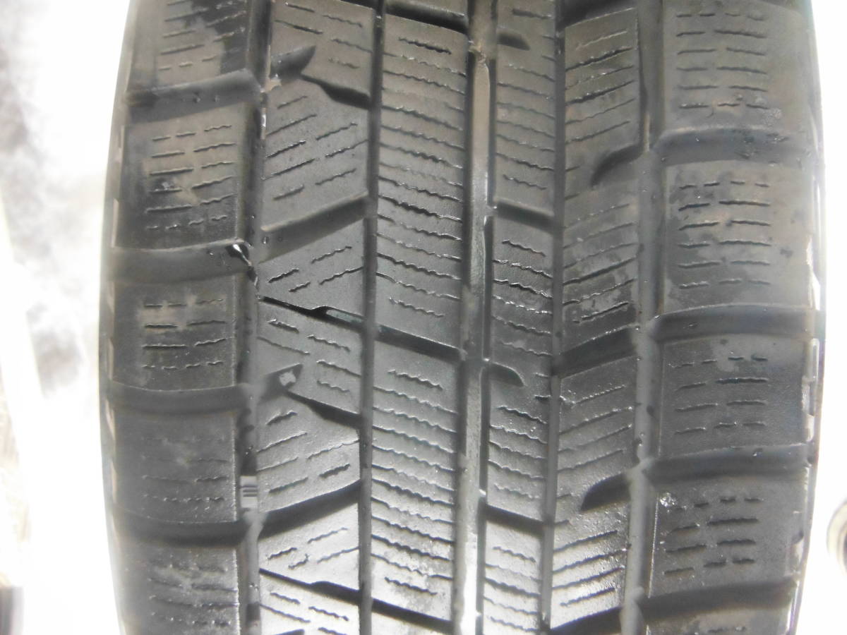 175/60R15バリ山スタッドレスヨコハマ冬日産アルミホイールセット4本