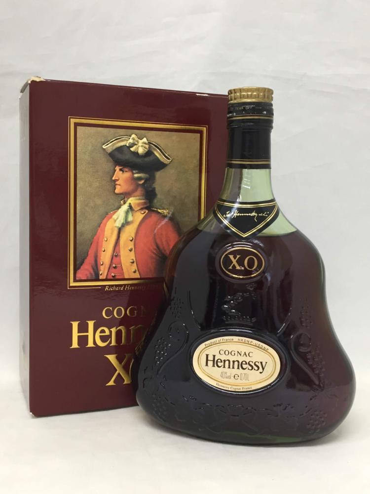 未開封 700ml ブランデー Hennessy グリーンボトル 73s.V1319◇ブランデー Hennessy/ヘネシー XO グリーンボトル 700ml