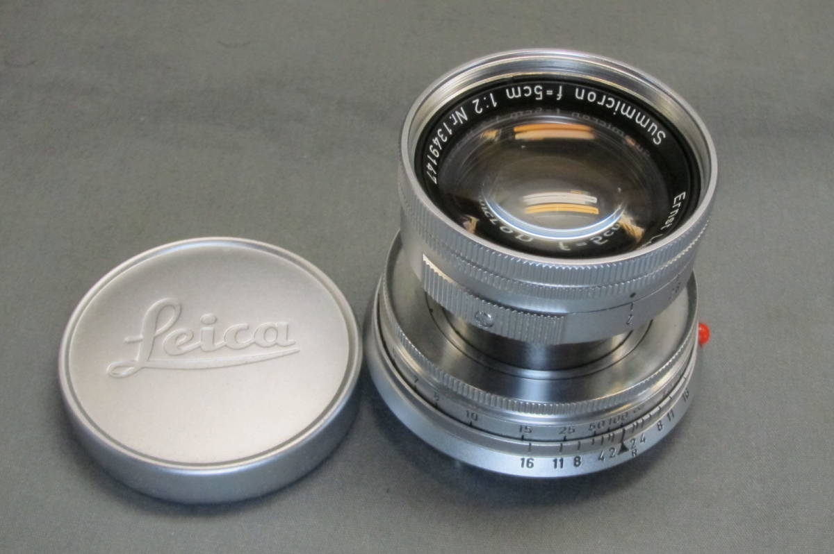 Summicron f=5cm 1:2 Ernst Leitz GmbH Wetzlar ライカMマウント