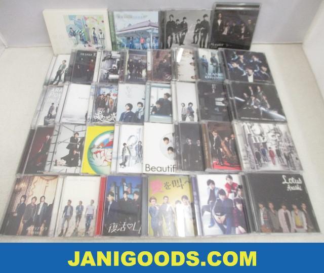 嵐 CDセット Beautiful World/僕の見ている風景/愛を叫べ 等 【美品】ジャニグッズ