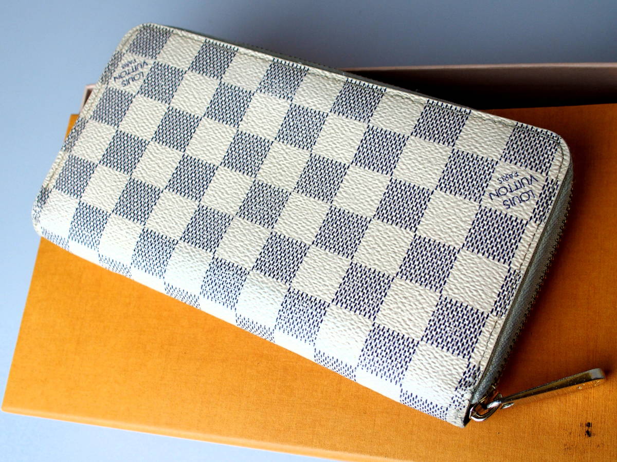 天満屋特価】【美品】ルイ・ヴィトン ダミエアズール ポルトフォイユ 