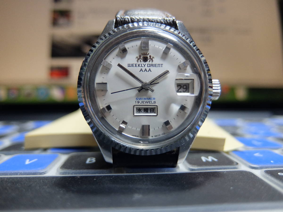 ORIENT AAA オリエント AUTO WEEKLY 腕時計 稼働品 Orient オート 