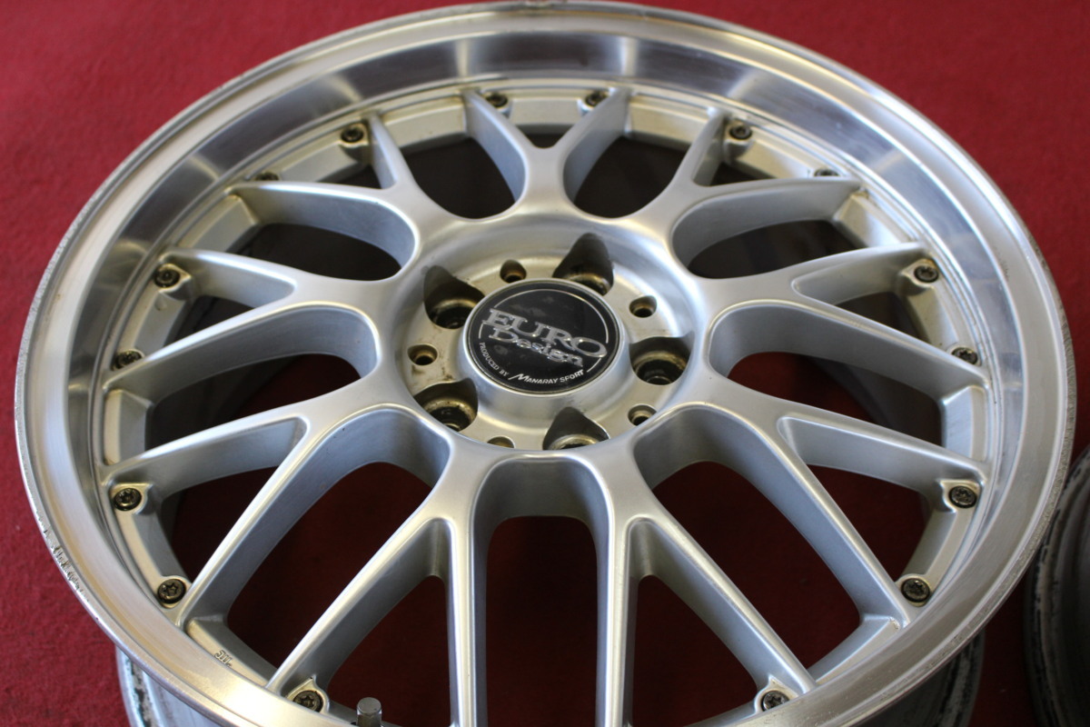 MANARAY SPORT マナレイ　スポーツ　メッキ　4本セット 17インチ MANARAY SPORT マナレイスポーツメッキ4本セット 17インチ