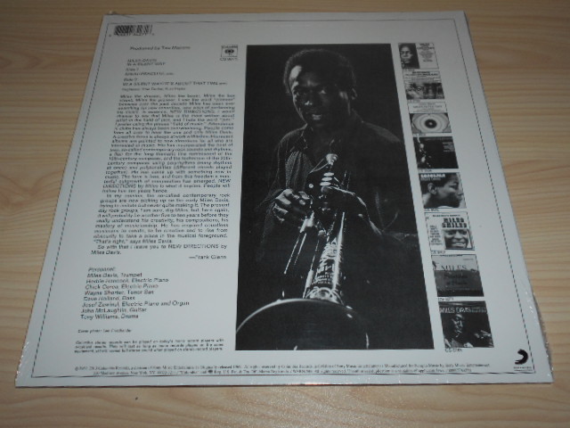 Miles Davis　マイルス・デイヴィス　In A Silent Way 　180g重量盤　 LP 未開封