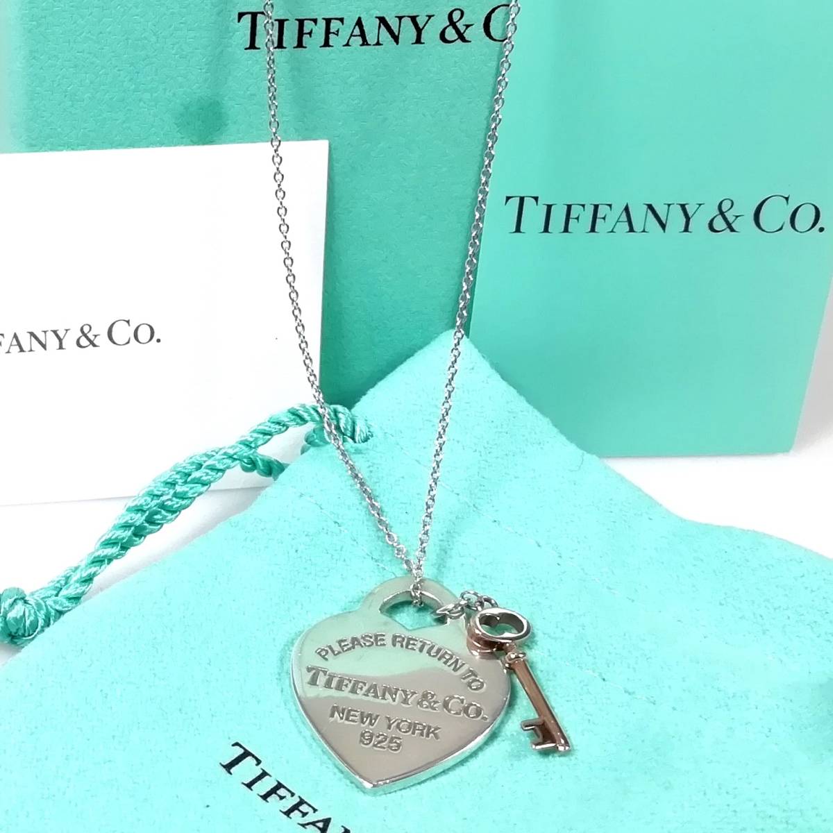 希少 Tiffany&Co. ティファニー リターントゥ ハート カデナ