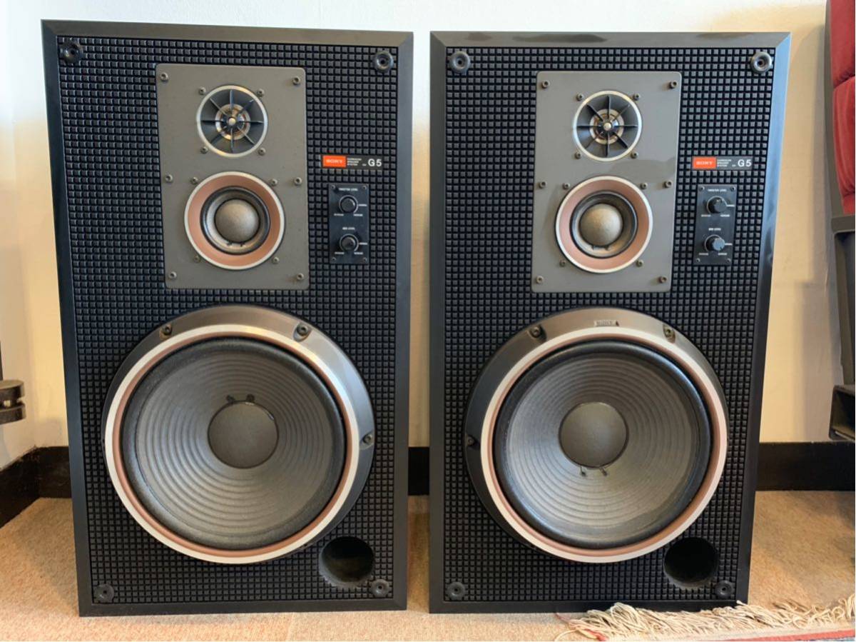SONY SS-G5 ソニー スピーカーペア 中古オーディオ ペア ブック