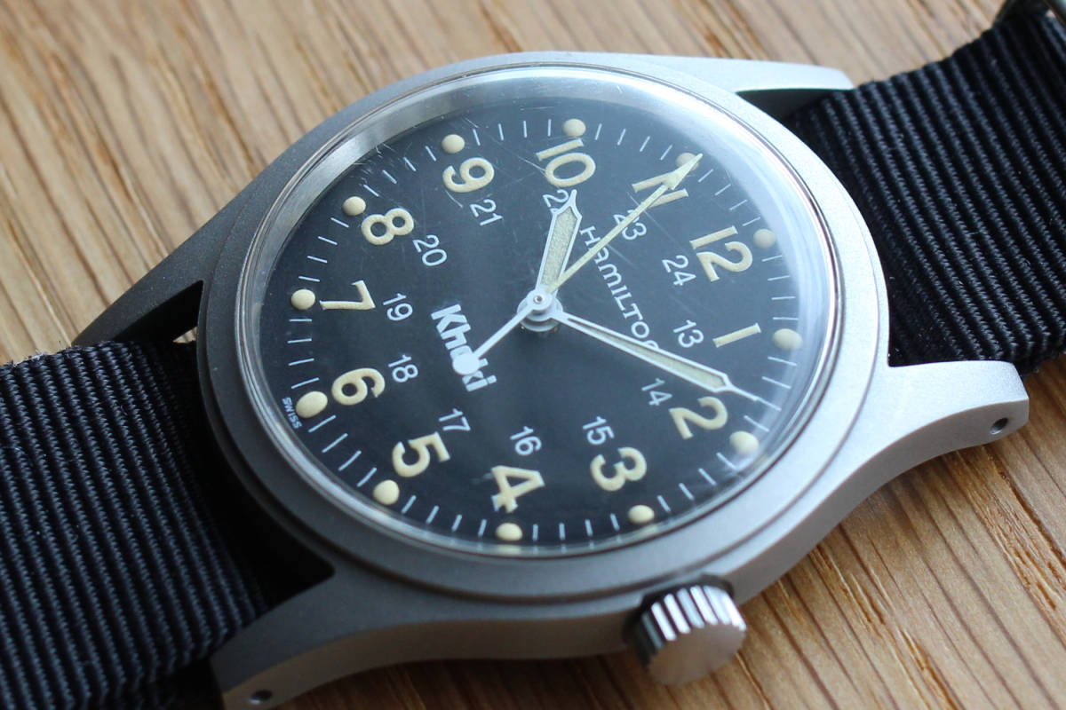 ハミルトン ◆ カーキ ◆ 9415A ◆ 手巻き ◆ 日差 +11秒 ◆ 箱,保証書,付属品揃い ◆ ワンオーナー ◆ Hamilton ◆ Khaki ◆ アンティーク_7