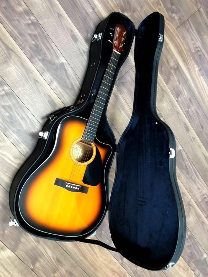 CD-60CE NAT Fender CD60CE 純正ハードケース付属 JUNKFender 楽器