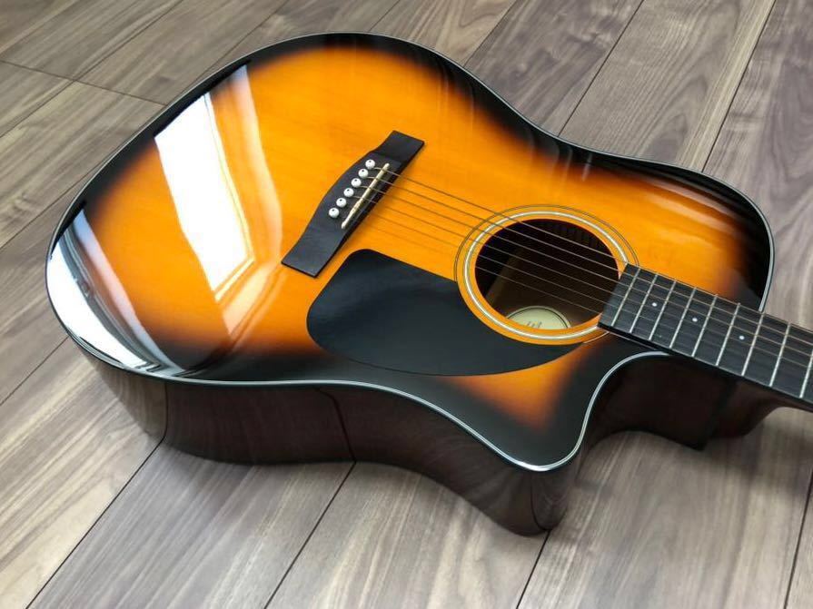 CD-60CE NAT Fender CD60CE 純正ハードケース付属 JUNKFender 楽器