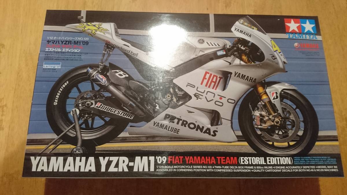 YZR-M1 1⁄12 ヤマハ Yamaha 09 エストリル '09 Fiat Tamiya YAMAHA