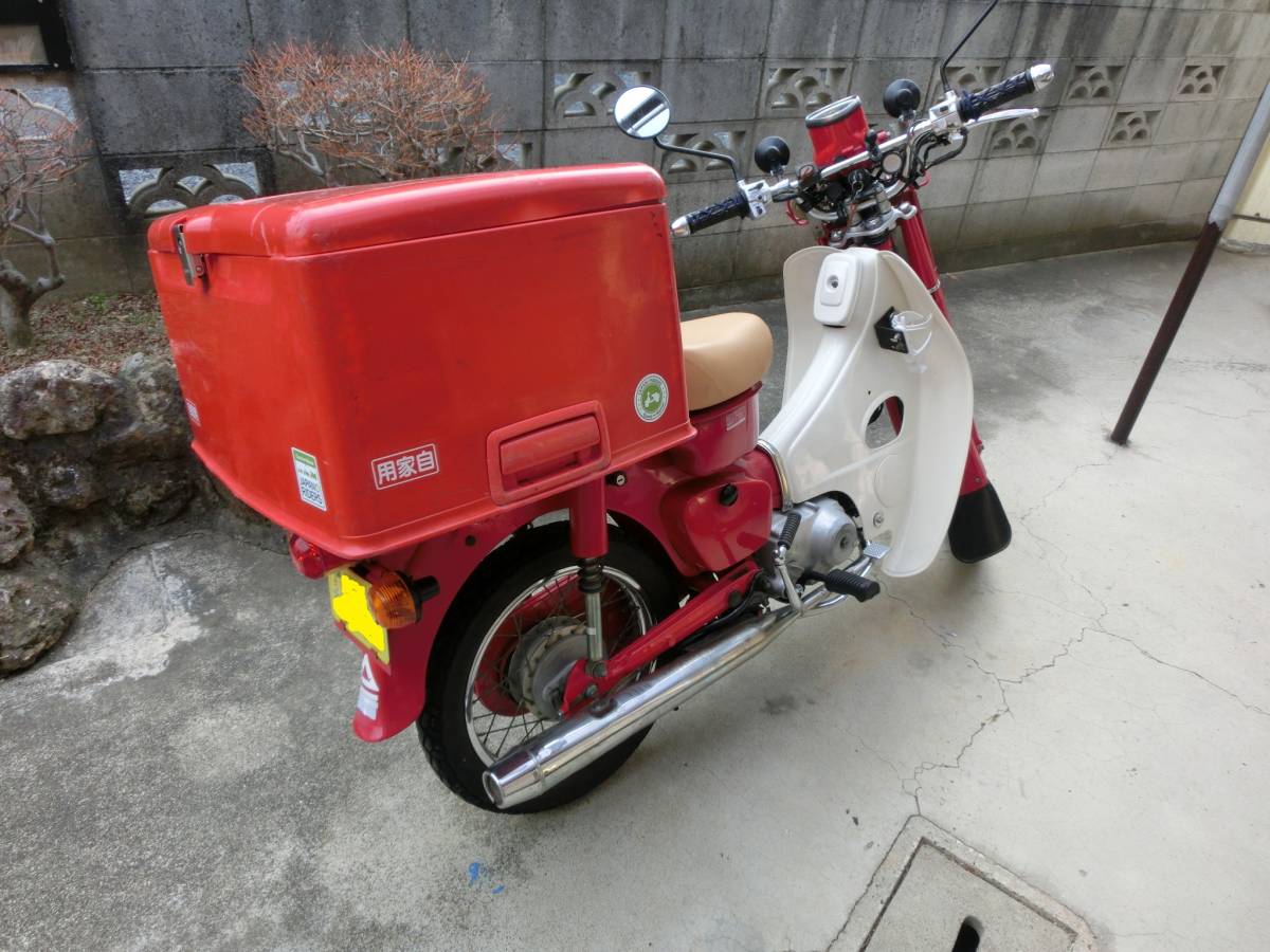 郵政カブ ホンダ Yahoo!オークション | - 郵政カブ」のミニモデル付き 