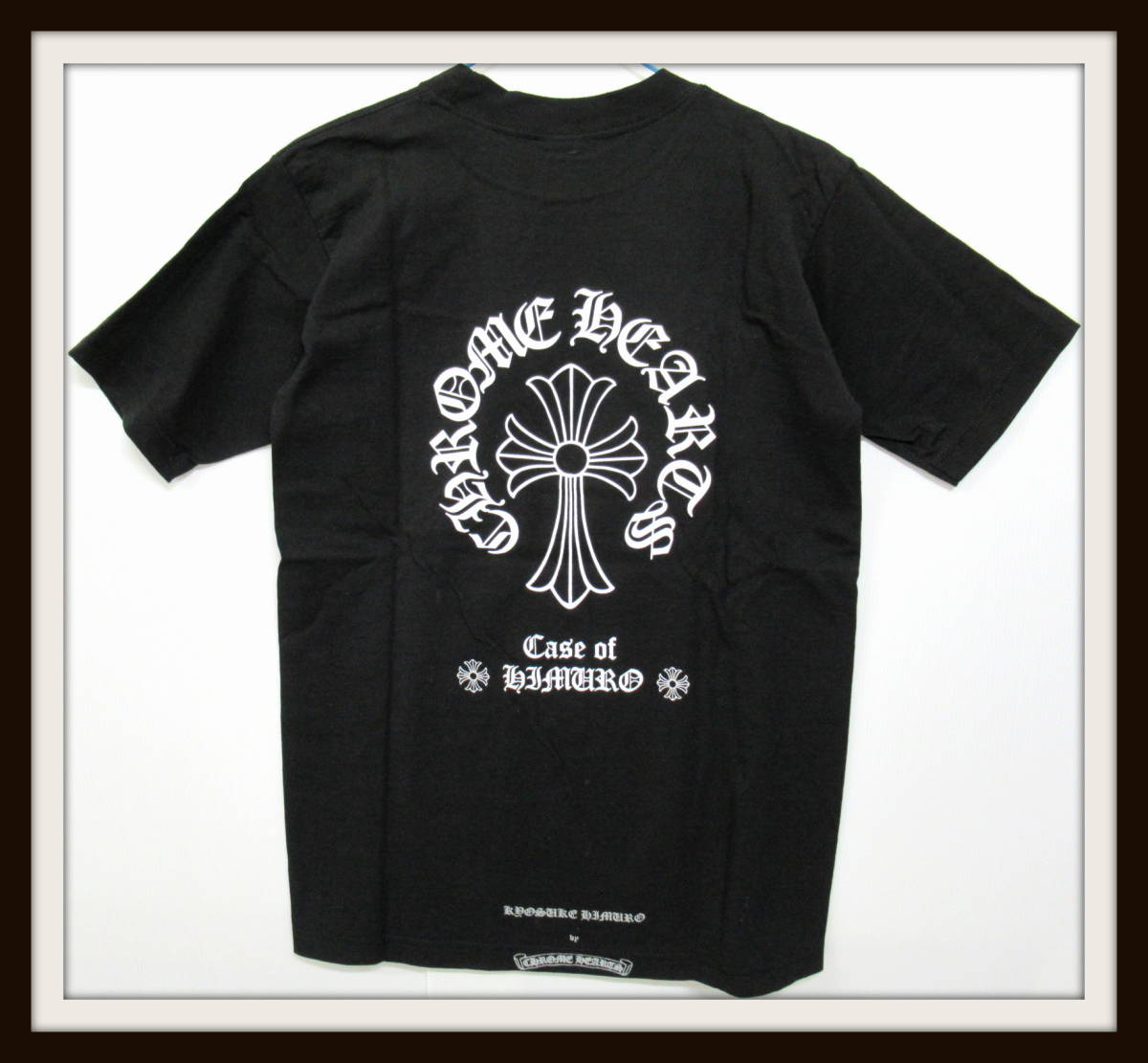 クロムハーツ×氷室京介 コラボ Tシャツ Sサイズ【P3【R2019-01-15-143