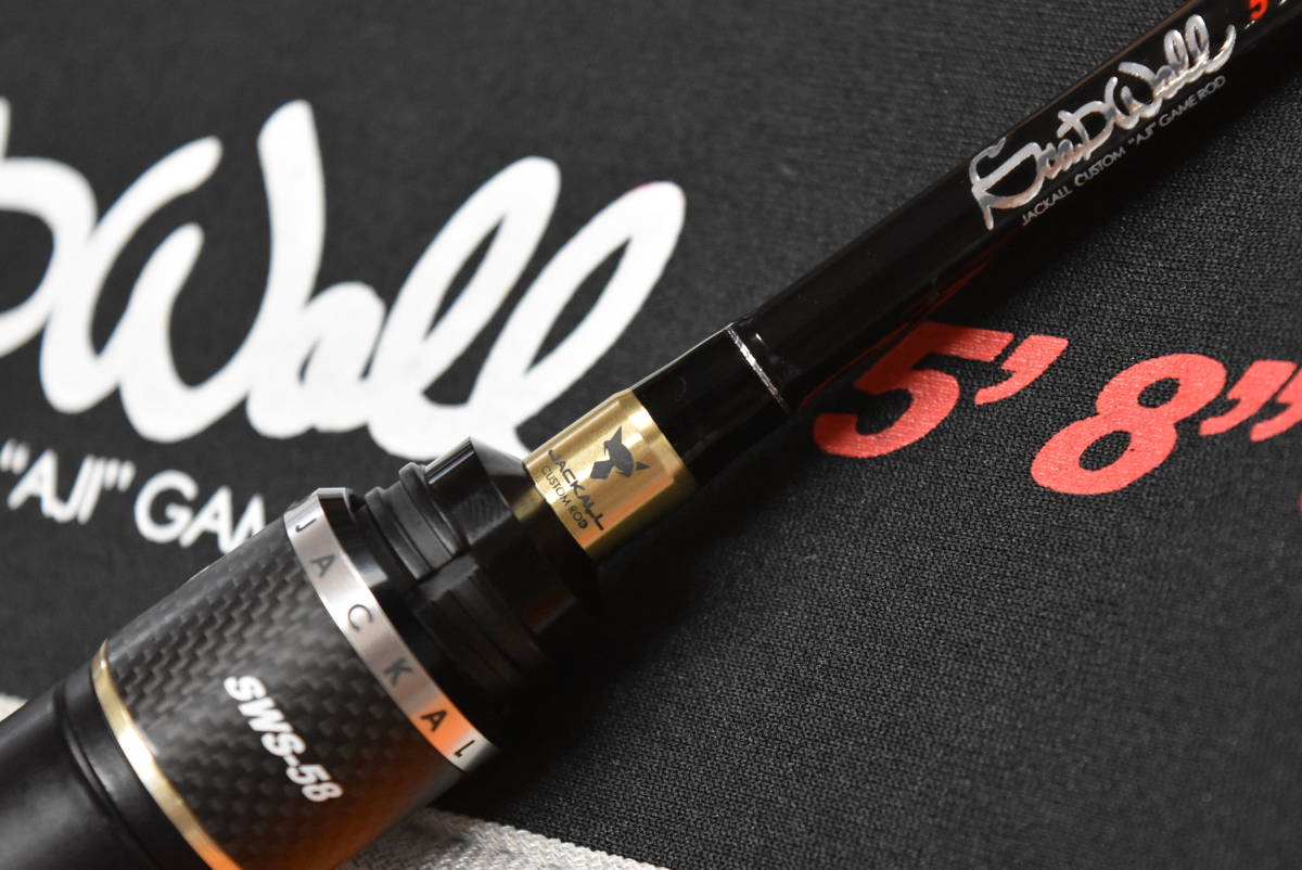 【即決☆良好美品】ジャッカル スキャッドウォール SWS-58JH-TT JACKALL SCADWALL チューブラティップ
