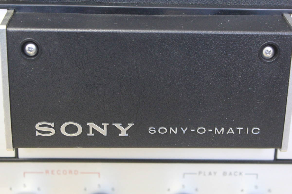SONY TC-365 SONYオープンリールデッキ O-MATIC 湘◎⁄SONY 業務用モノラル