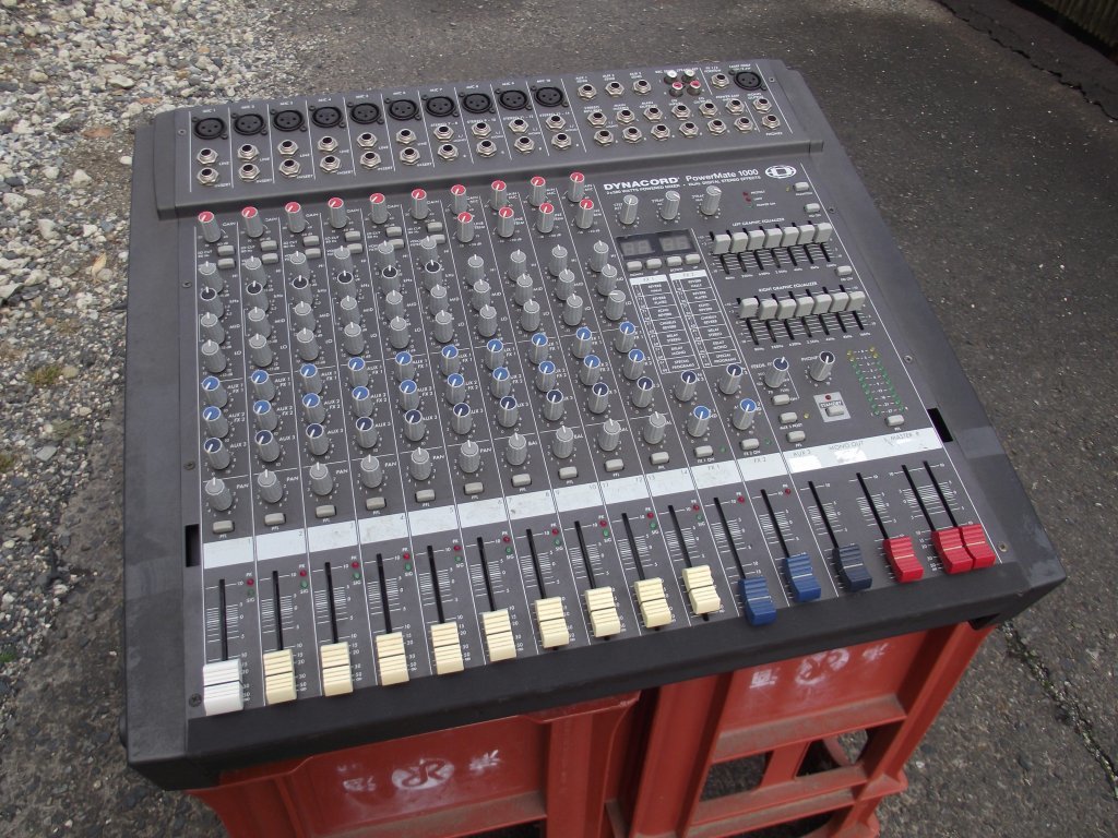 DYNACORD PowerMate1000 パワードミキサー 中古動作品