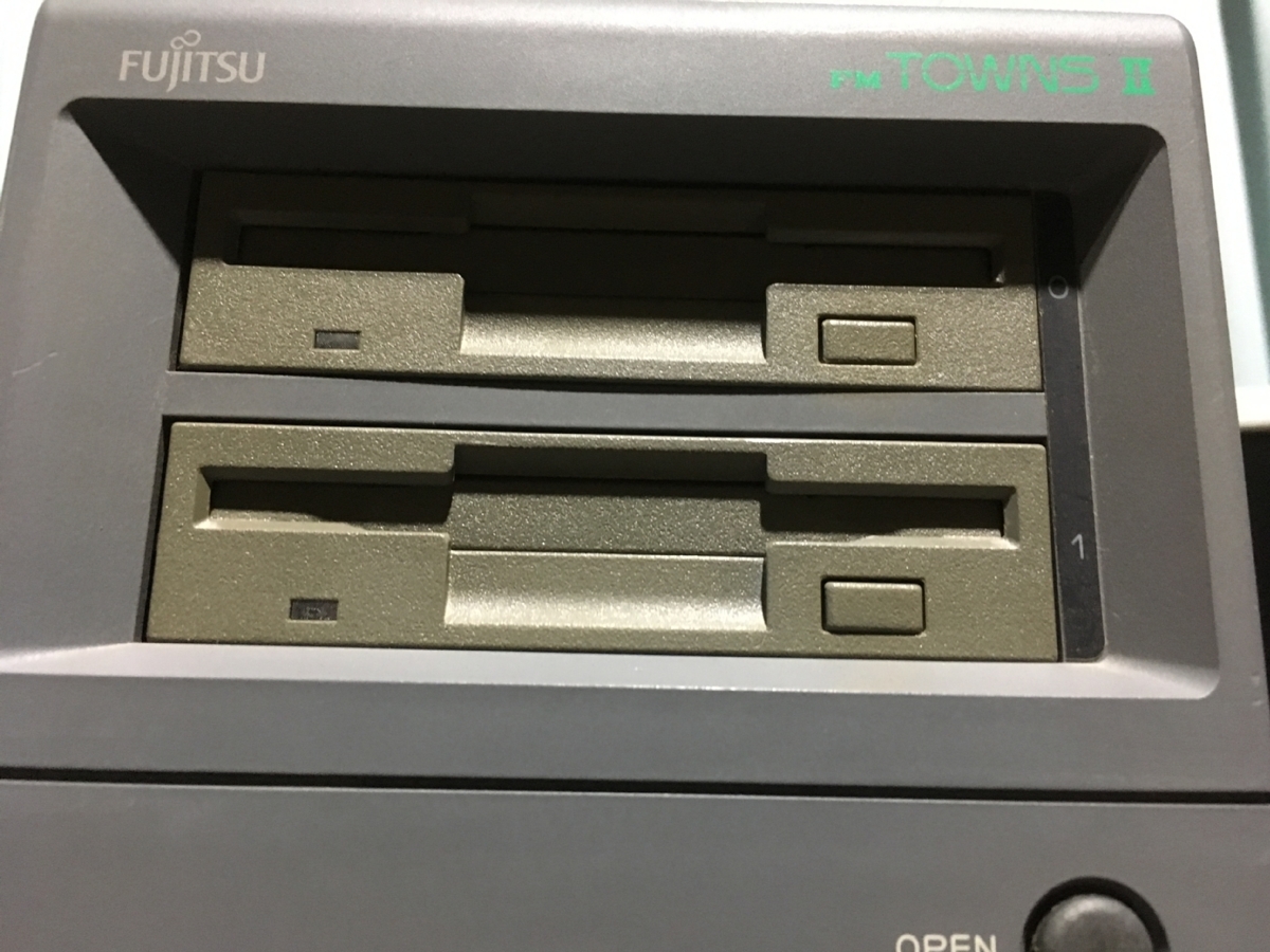 FM TOWNS FUJITSU 富士通 - FMTOWNS-2 モデル2 本体 MARTY 中古 Yahoo
