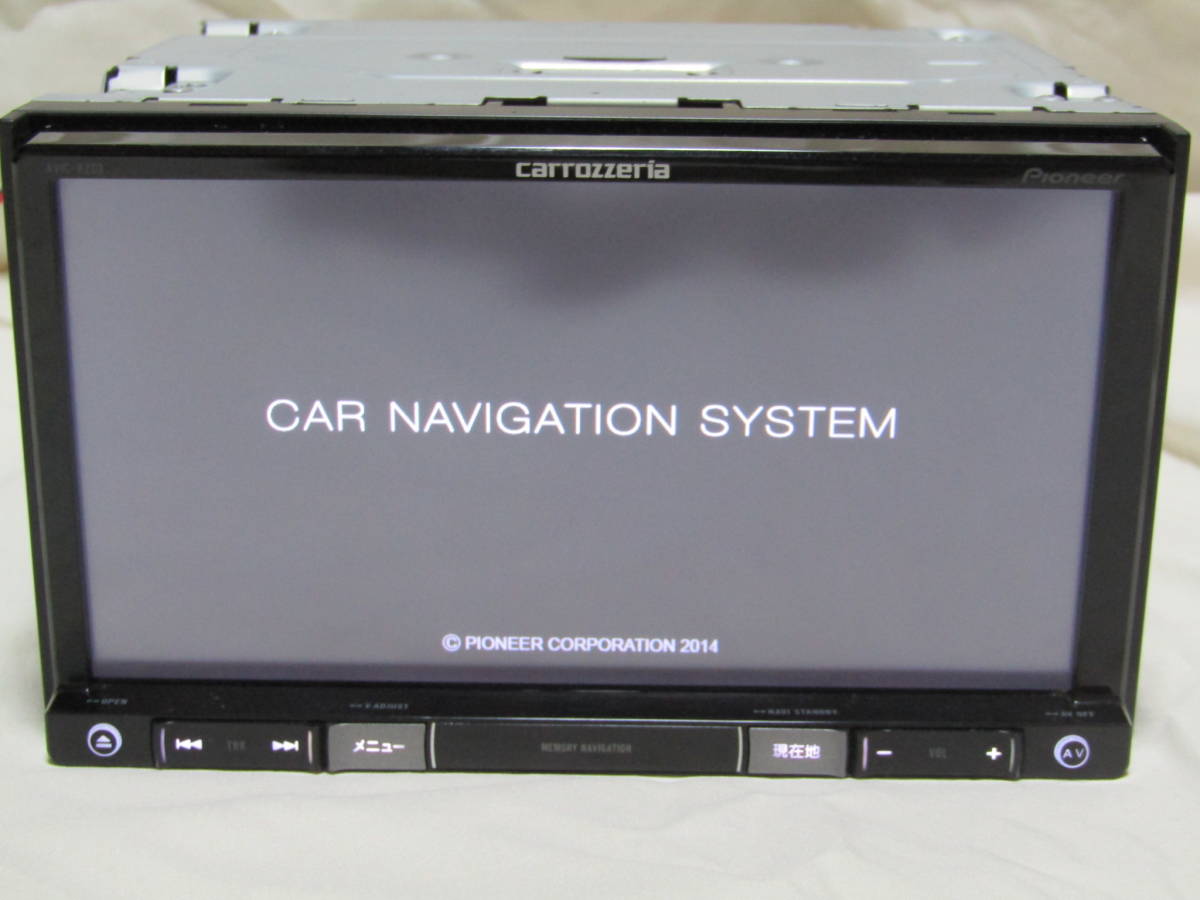 ●2014年地図 カロッツェリア AVIC-RZ03 メモリーナビ DVD USB iPhone Bluetooth ●カ111